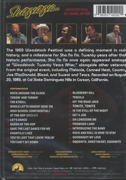 Woodstock - 20 Years After (DVD)