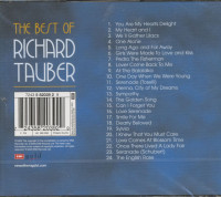 Vorschau: The Best Of Richard Tauber - 25 Great Songs Sung In English (CD) Vorschau: The Best Of Richard Tauber - 25 Great Songs Sung In English (CD)