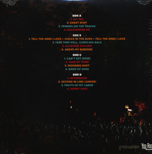 Live At Greenfield Lake (2-LP, colored Vinyl)