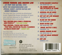 Vorschau: Under Yonder: Mel Brown Live At Pop The Gator 1991 (CD) Vorschau: Under Yonder: Mel Brown Live At Pop The Gator 1991 (CD)