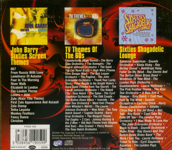 3. Bild von Various: Easy Listening Sixties (3-CD)