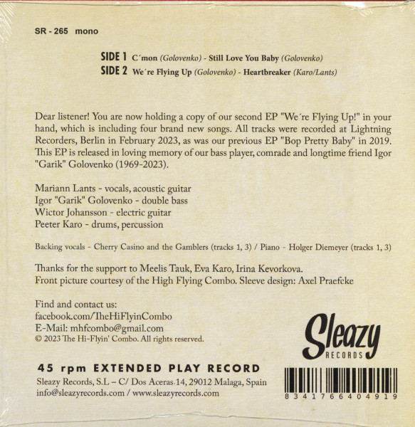 We're Flying Up! (7inch, 45rpm, EP)