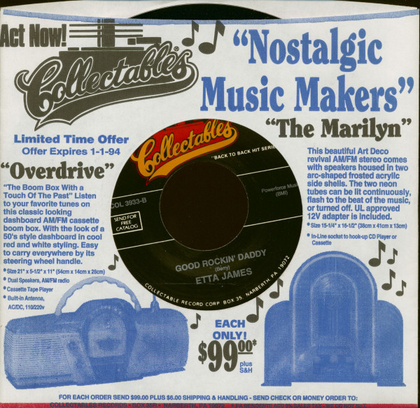 The Wallflower (Dance With Me Henry) - Good Rockin' Daddy (7inch, 45rpm, CS)