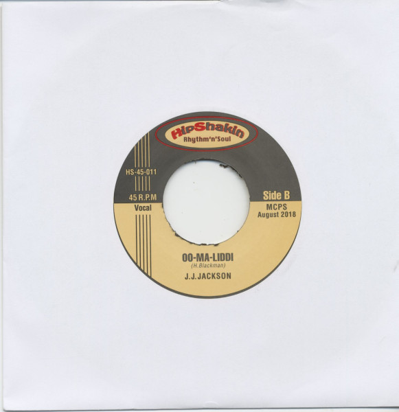 Just Like Yesterday - Oo-Ma-Liddi (7inch, 45rpm)