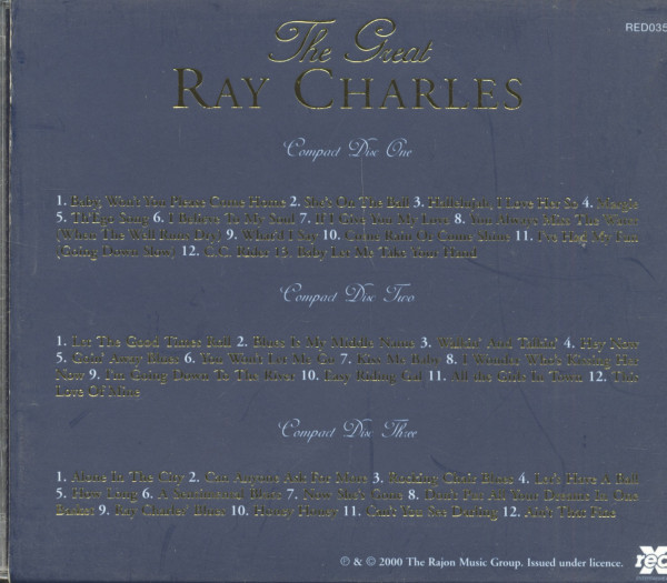 The Great Ray Charles (3-CD)