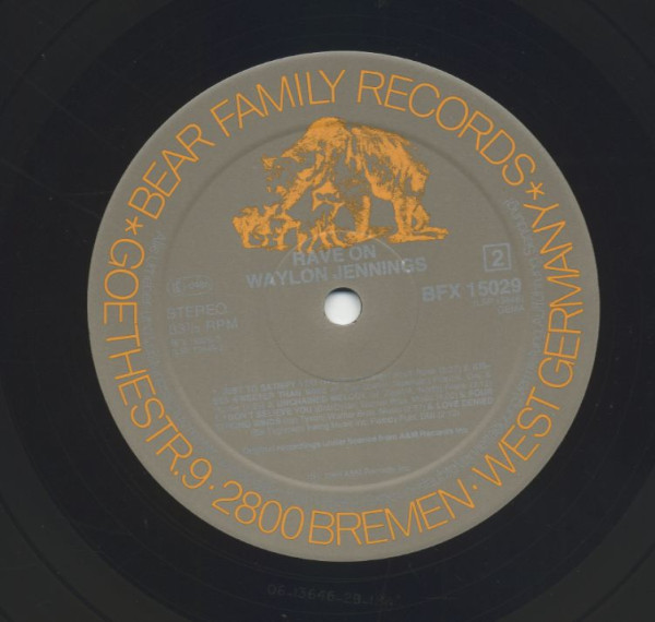Rave On (LP)