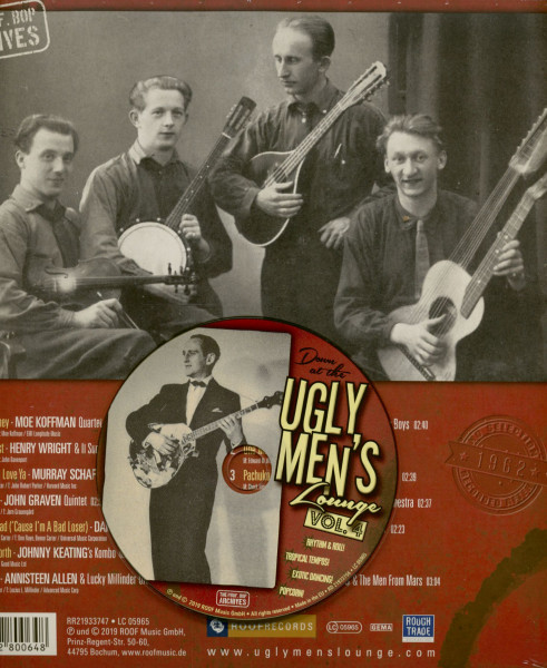 Down At The Ugly Men's Lounge, Vol.4 (LP & CD, 10inch)