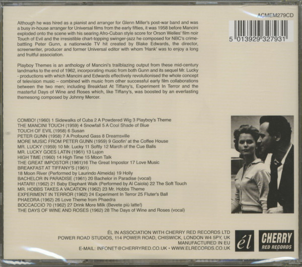 Henry Mancini Playboy Themes (CD)