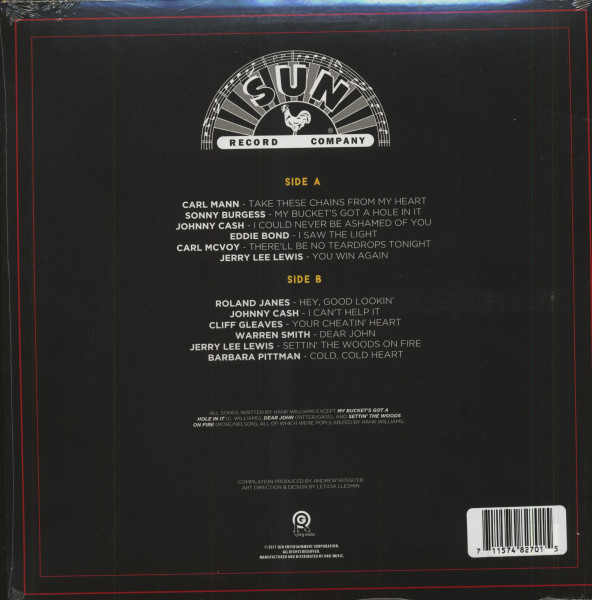 Sun Records Does Hank Williams (LP)