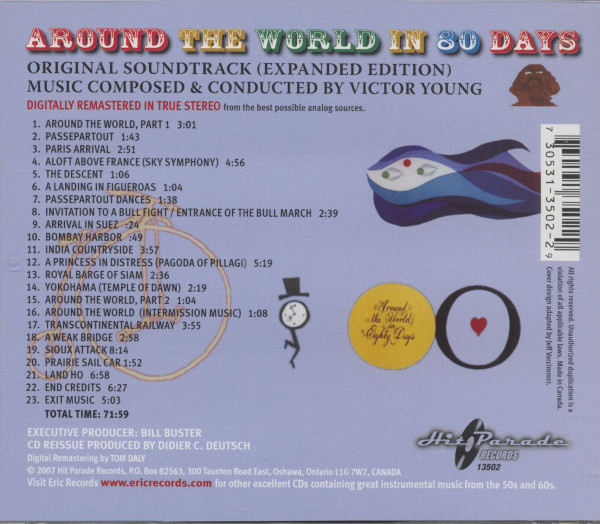 3. Bild von Victor Young: Around The World In 80 Days - Soundtrack (CD)