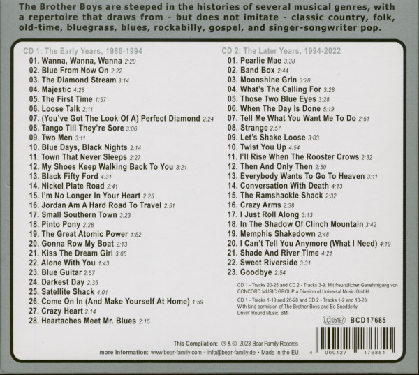 On The Honky Tonk Highway With The Brother Boys (2-CD)