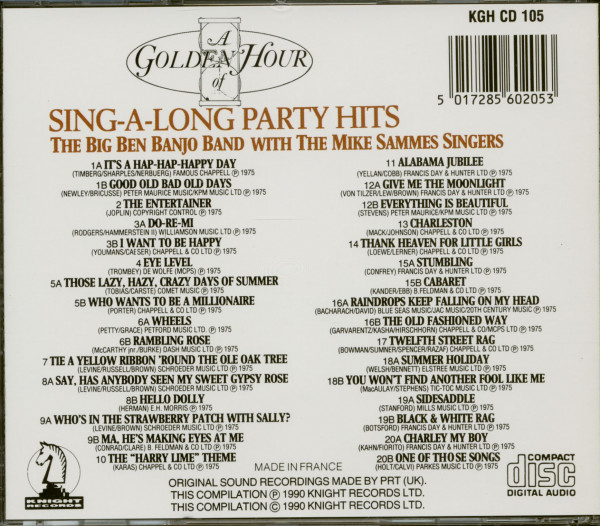Sing-A-Long Party Hits (CD)
