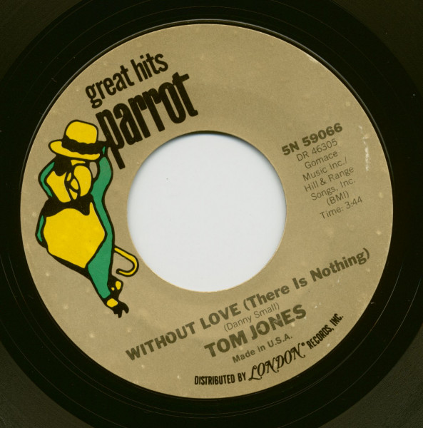 Delilah - Without Love (7inch, 45rpm)