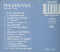 Vorschau: Five Royales (CD) Vorschau: Five Royales (CD)