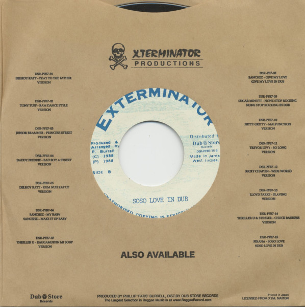 Soso Love (7inch, 45rpm)