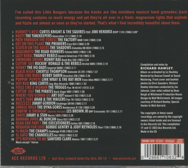 28 Little Bangers fom Richard Hawley's Jukebox (CD)