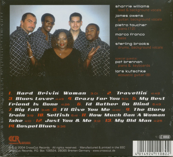 Hard Drivin' Woman (CD)