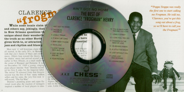 Ain't Got No Home - The Best Of Clarence 'Frogman' Henry (CD)