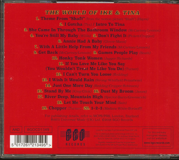 The World Of Ike & Tina Live! (CD)