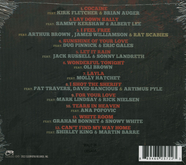 A Tribute To Eric Clapton (CD)