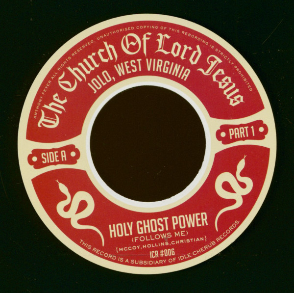 Holy Ghost Power Part 1&2 (7inch, 45rpm, PS)