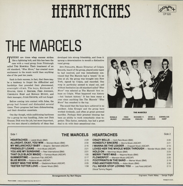 Heartaches (LP)