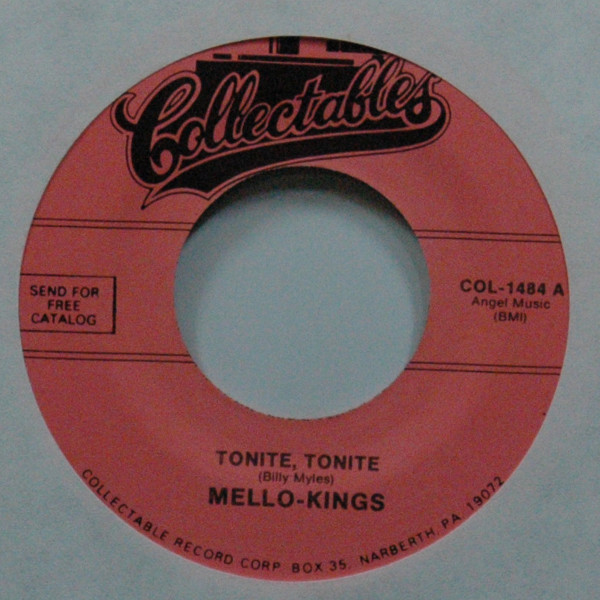 Tonite, Tonite b-w Do Baby Do 7inch, 45rpm