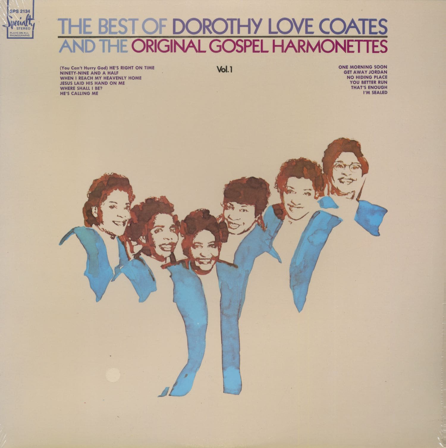 Dorothy Love Coates LP: The Best Of Dorothy Love Coates (LP) - Bear Family  Records