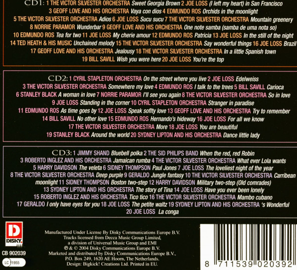 3. Bild von Various: Come Dancing Tonight (3-CD)