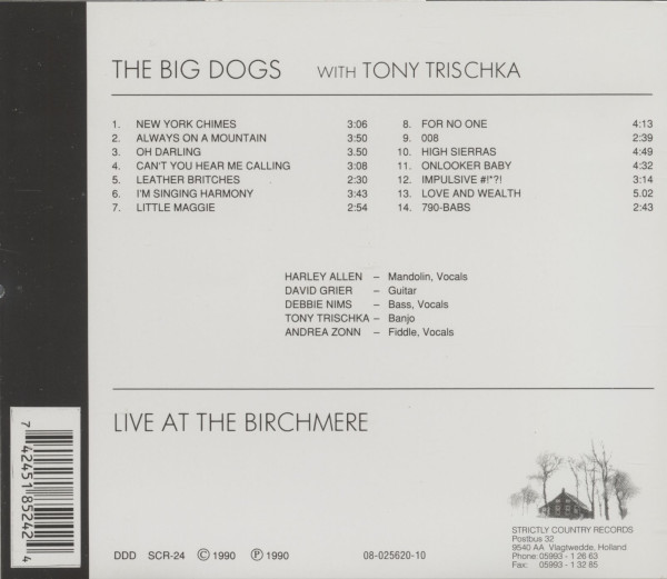 Live At The Birchmere (CD)
