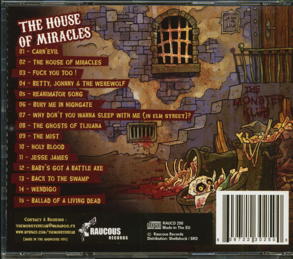 The House Of Miracles (CD)