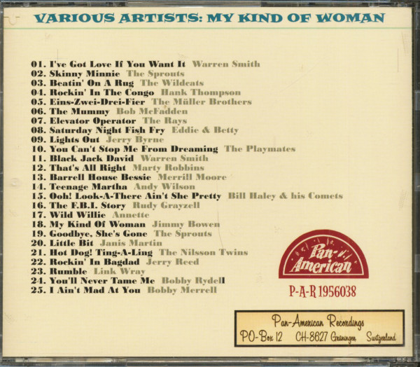 My Kind Of Woman (CD)