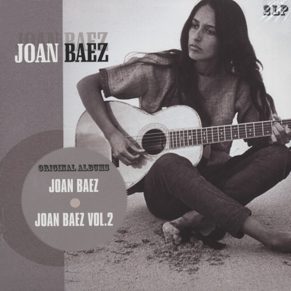 Joan Baez LP John Baez & Joan Baez Vol.2 (2LP) Bear Family Records