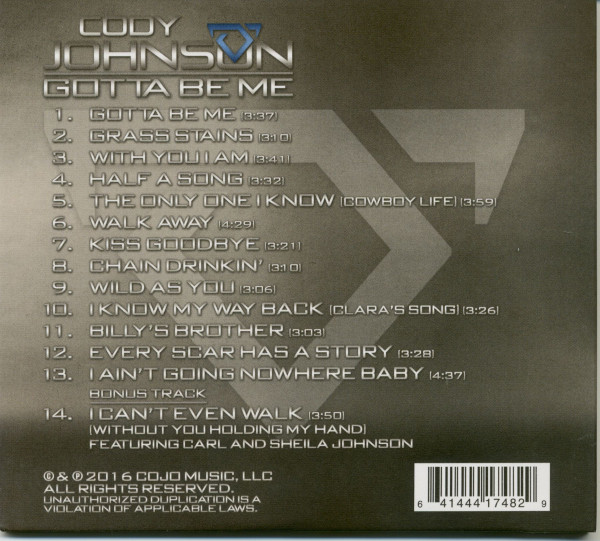 Gotta Be Me (CD)