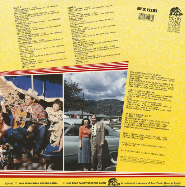 The Sons Of The Pioneers - There's A Goldmine In The Sky - Edition 7, 1951-52 (LP)