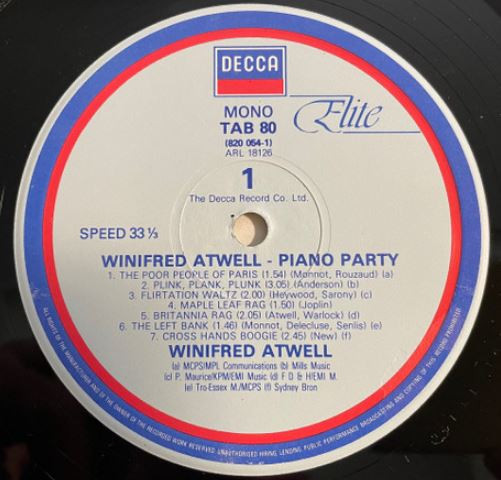 Piano Party (LP)