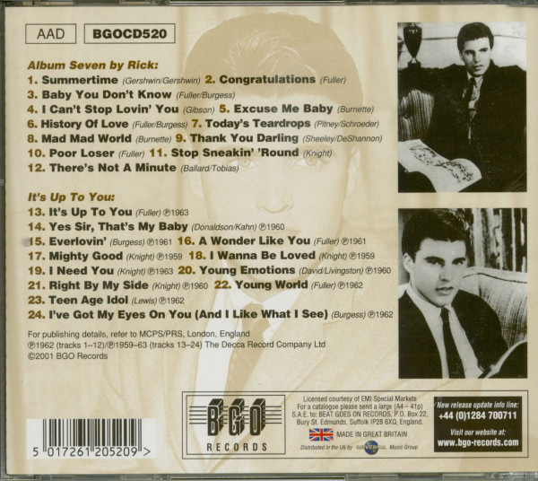 Album Seven & It's Up To You (CD)