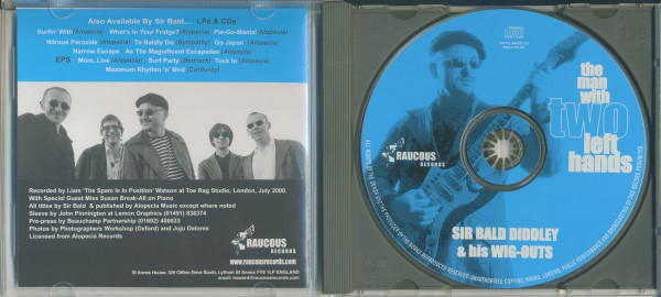 The Man With Two Left Hands (CD)