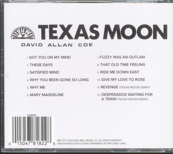 Texas Moon (Deluxe Edition) (CD)