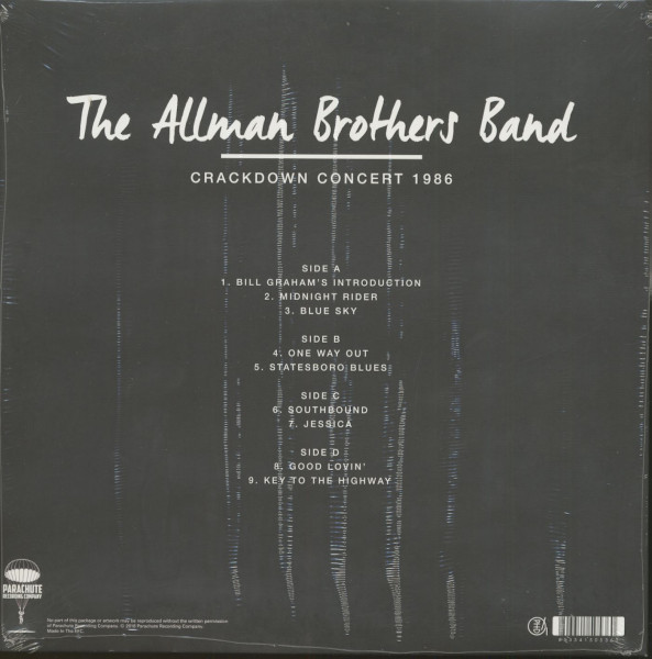 Crackdown Concert 1986 (2-LP, 180g Vinyl)
