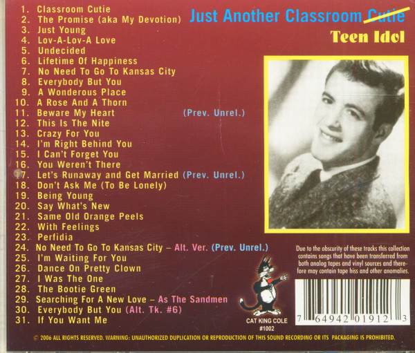 Just Another Classroom Cutie - Teen Idol (CD)