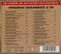 Vorschau: Comedian Harmonists & Co - Die goldene Ära deutscher Vokalensembles (CD) Vorschau: Comedian Harmonists & Co - Die goldene Ära deutscher Vokalensembles (CD)
