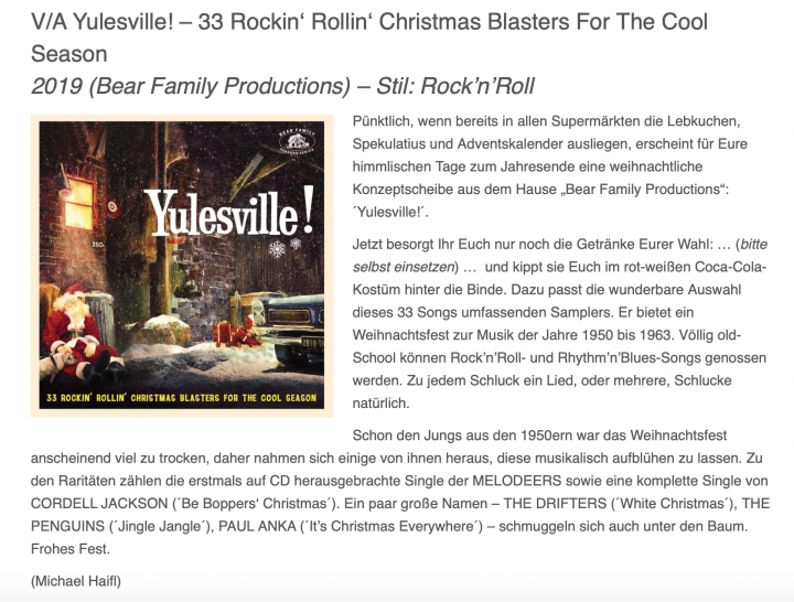 Presse-Archiv-Yulesville-33-Rockin-Rollin-Christmas-Blasters-For-The-Cool-Season-Streetclip