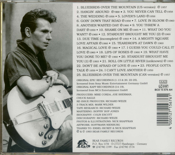 Bluebirds Over The Mountain (CD)