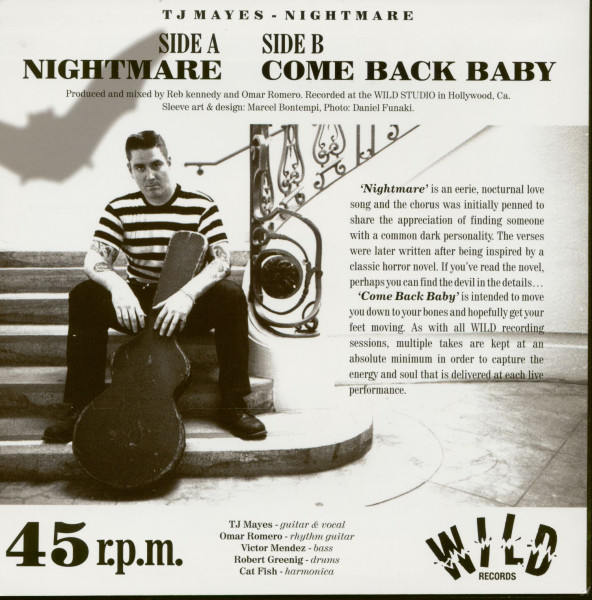 Nightmare - Come Back Baby (7inch, 45rpm, PS)