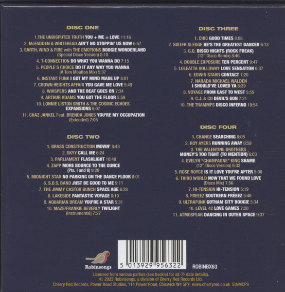 3. Bild von Various: Greatest Soul/Funk & Disco 12" Singles (4-CD Box)