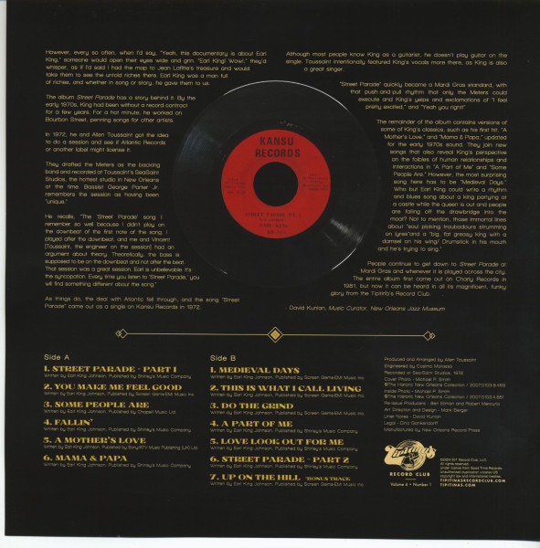 Street Parade (LP, 180g colored Vinyl)