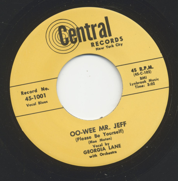 Looka Here, Mattie Bee / Oo-Wee Mr. Jeff (7inch, 45 rpm)