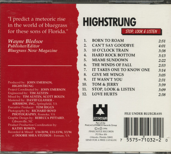 Stop, Look & Listen (CD)