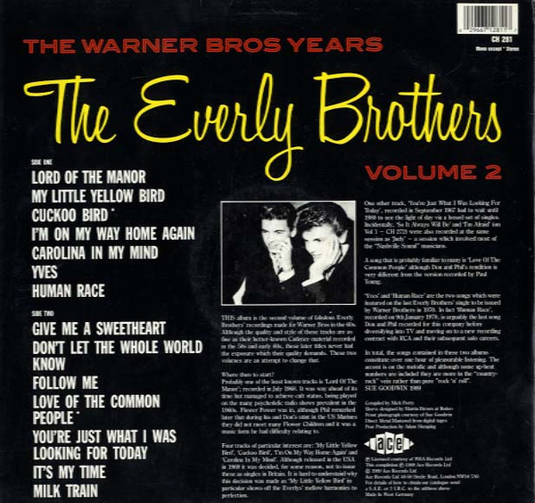 The Warner Bros Years Vol.2 (LP)